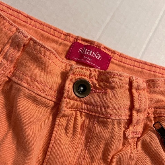 Shasa Salmon colored shorts size medium - Picture 4 of 7
